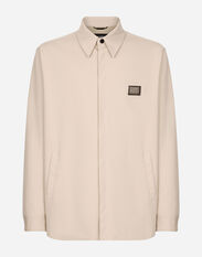 Dolce & Gabbana Technical fabric shirt with tag Beige GYZMHTFR20N