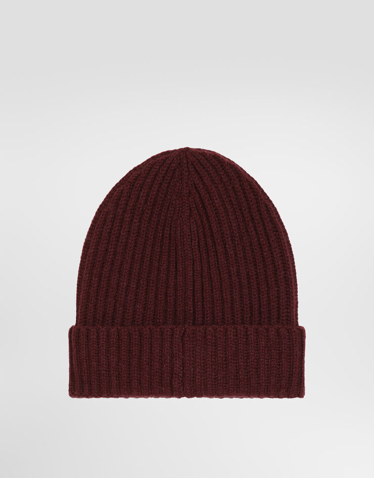 Dolce & Gabbana 英式罗纹针织帽 Bordeaux FXQ28ZJBW2N