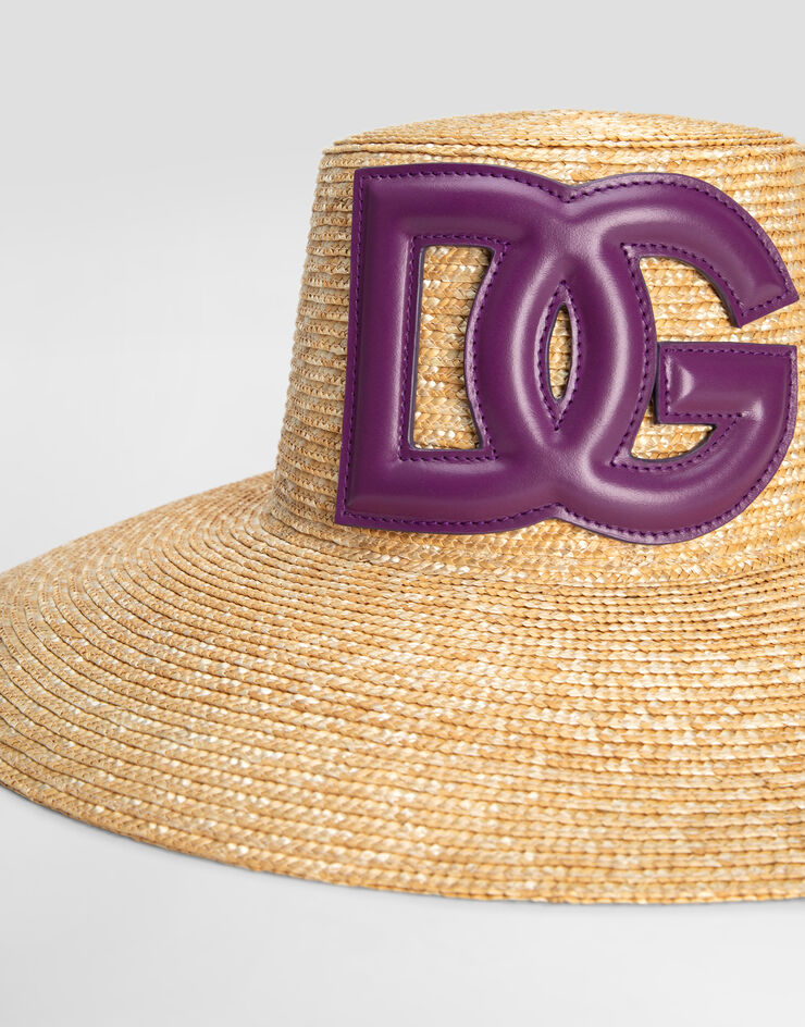 Dolce & Gabbana Raffia hat Multicolor FH675ZGDDA1