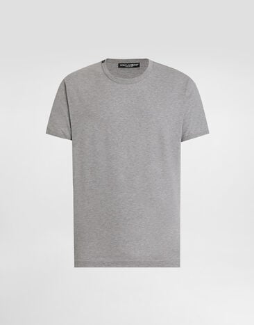 Dolce & Gabbana Cotton t-shirt Grey G8JX7TFU7EQ