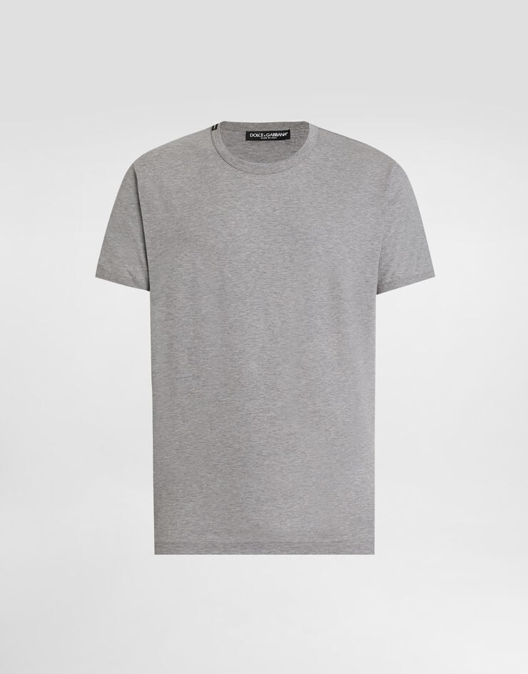 Dolce & Gabbana Cotton t-shirt Grey G8JX7TFU7EQ