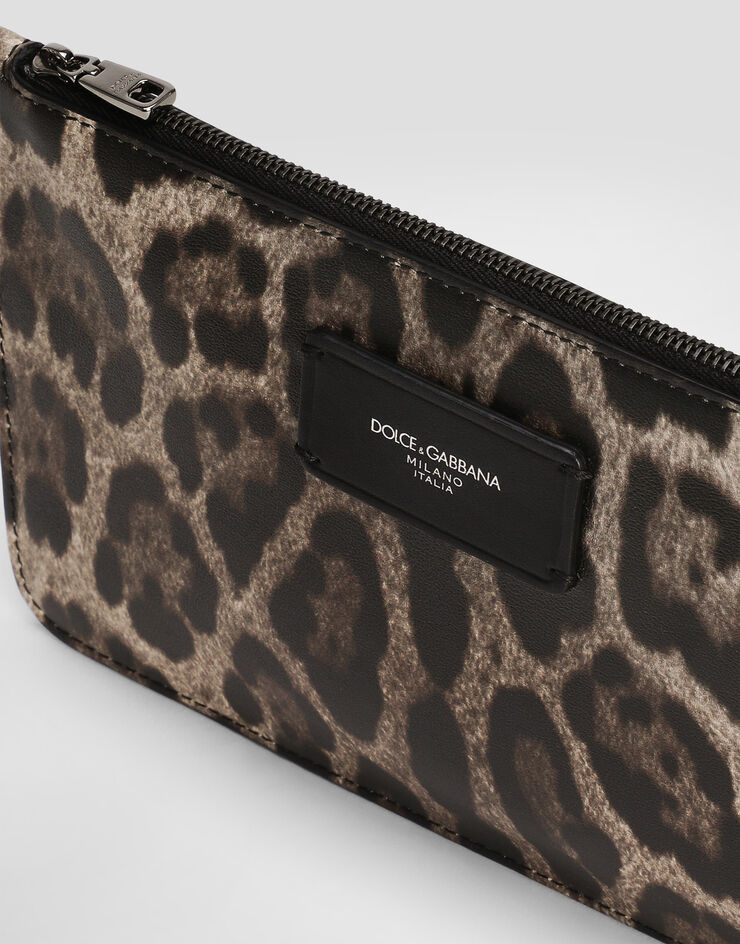 Dolce & Gabbana Neceser en piel de becerro Imprima BP3343A6519