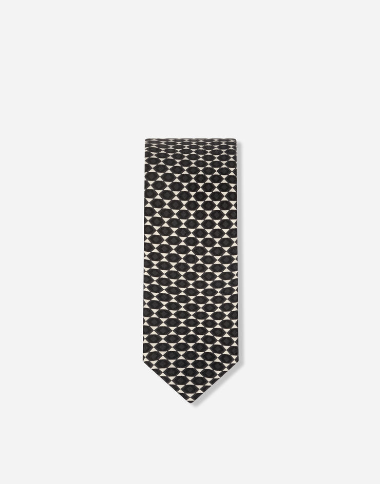 Dolce & Gabbana 6-cm printed silk blade tie Multicolor GT149EG0WPQ