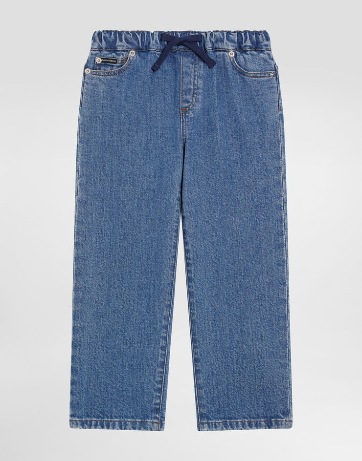 Dolce & Gabbana 5-Pocket-Hose aus Denim Dolce & Gabbana 5-Pocket-Hose aus Denim Multicolor L42F85LDD40