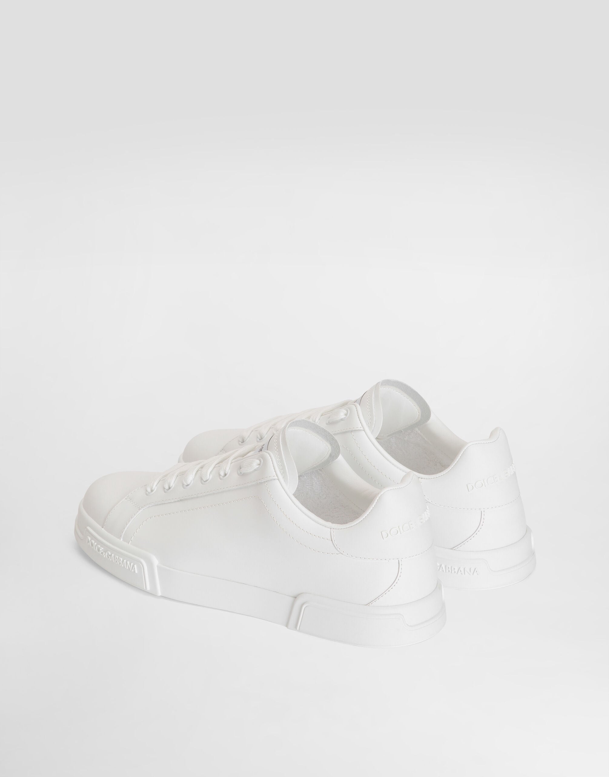 Portofino Light sneaker in calfskin in White for Men