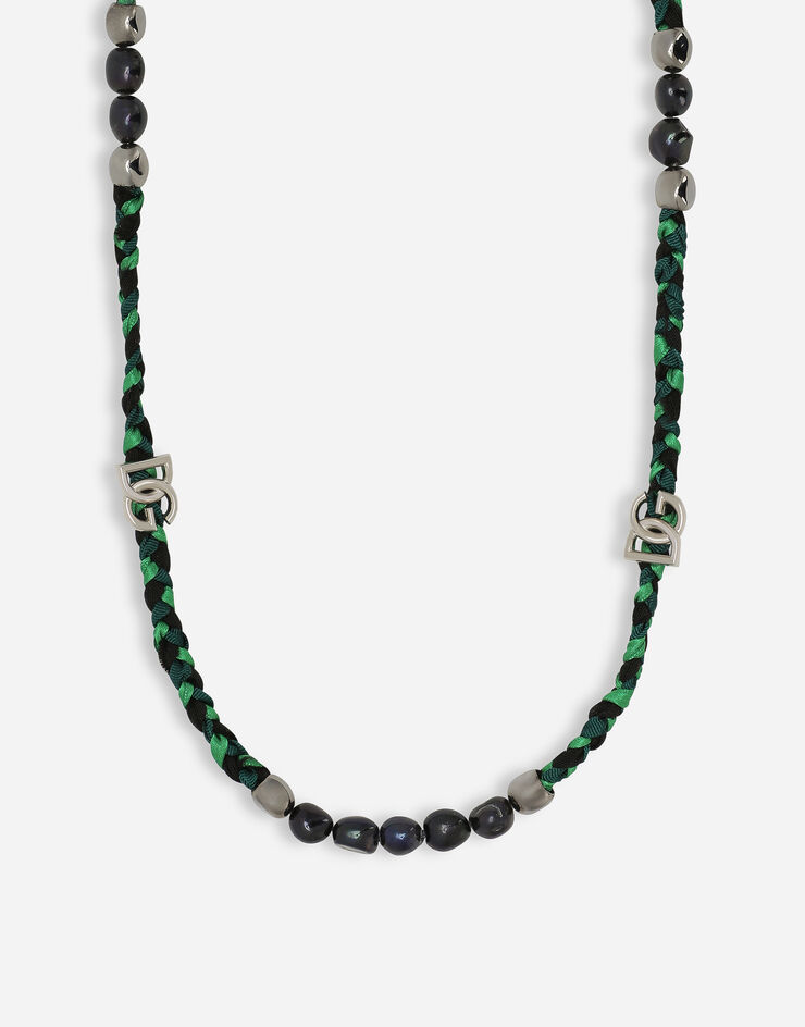 Dolce & Gabbana “Banano” interwoven necklace 蓝 WNQ1B1W1111