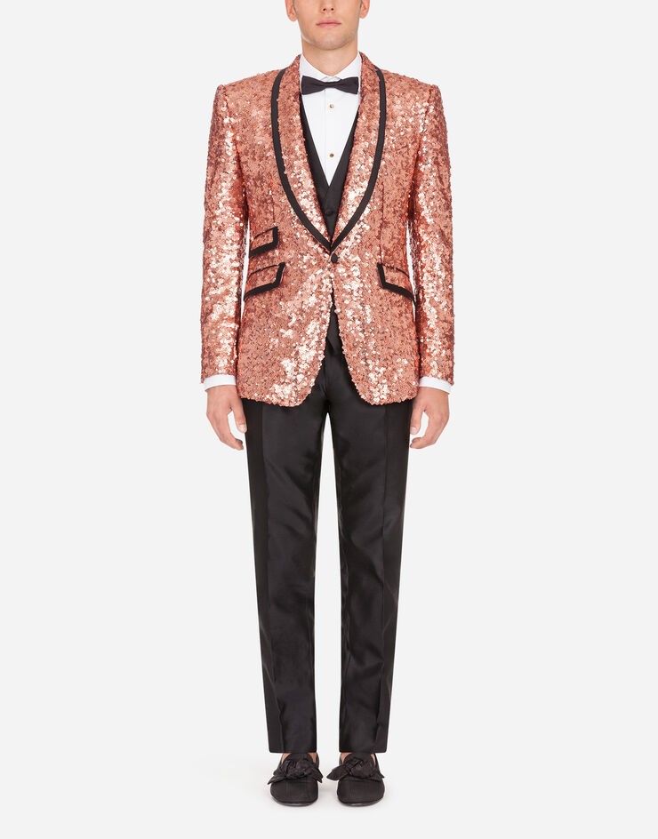 Dolce & Gabbana Sequined Sicily jacket ROSA G2OI2THLM14