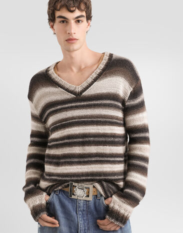 Dolce & Gabbana Wool blend pullover Dolce & Gabbana Wool blend pullover Beige GXY88TJGMMY