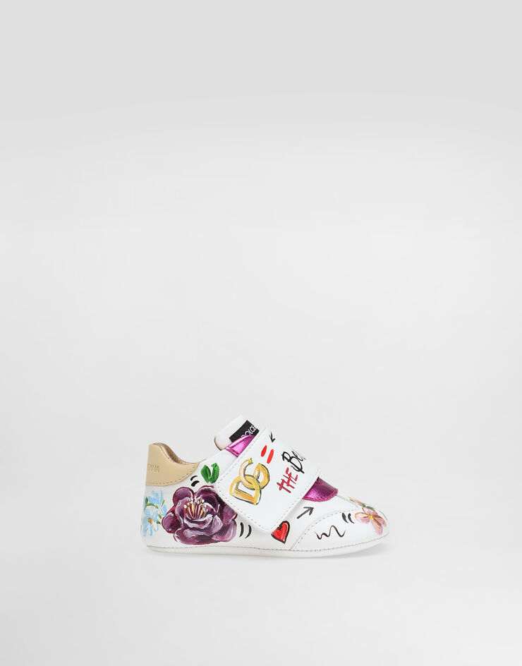 Dolce & Gabbana Sneaker in calfskin Multicolor DK0109AW567