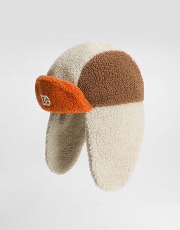 Dolce & Gabbana Fake teddy bear trapper hat Multicolor LB5H69FUS4F