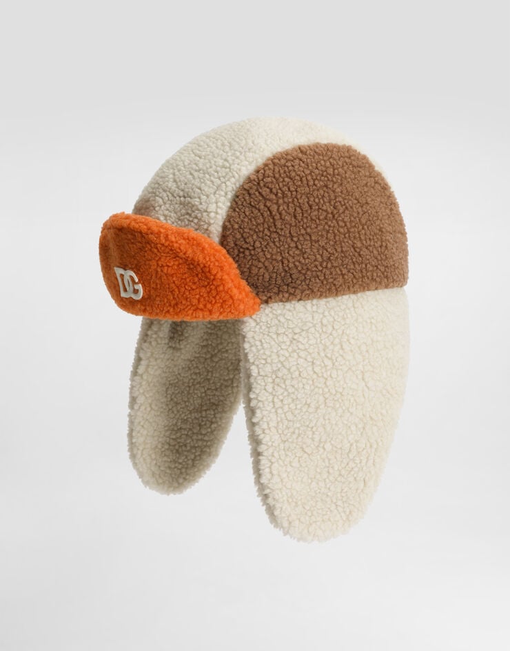 Dolce & Gabbana Fake teddy bear trapper hat Multicolor LB5H69FUS4F