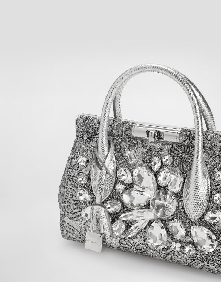 Dolce & Gabbana Marlene day mini handbag with embroidery Multicolor BB7744AR845