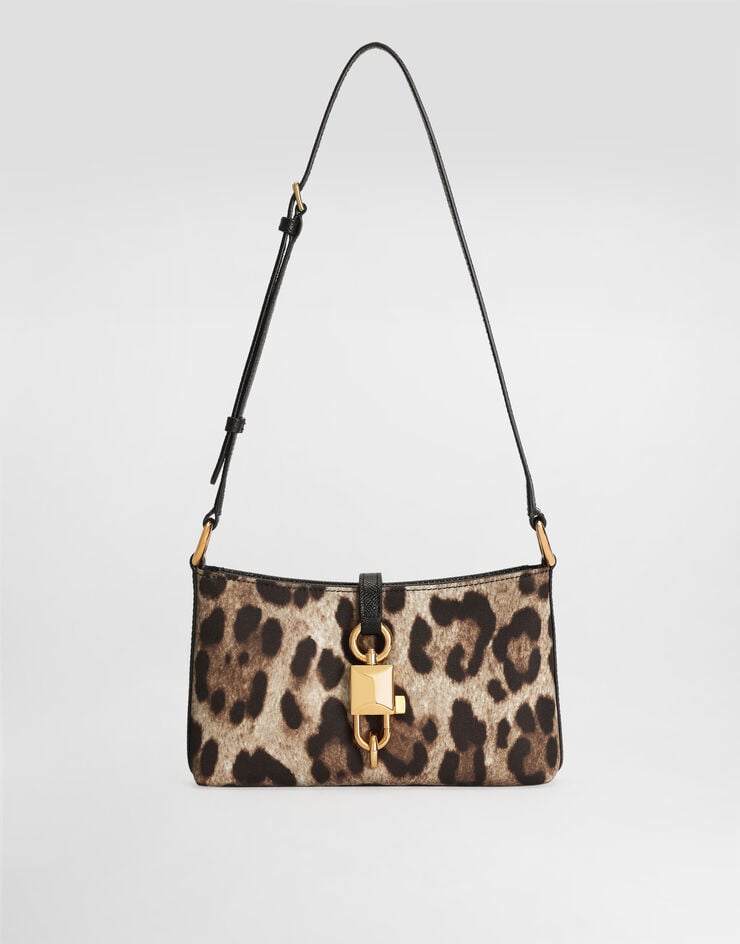 Dolce & Gabbana Leopard-print lock shoulder bag Dolce & Gabbana Leopard-print lock shoulder bag Print BB7891A0007