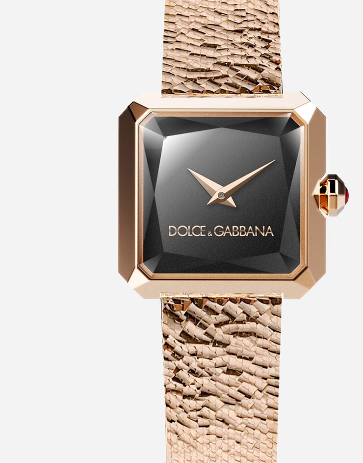 Dolce & Gabbana Sofia watch red gold Black WWFC2GXCKCB