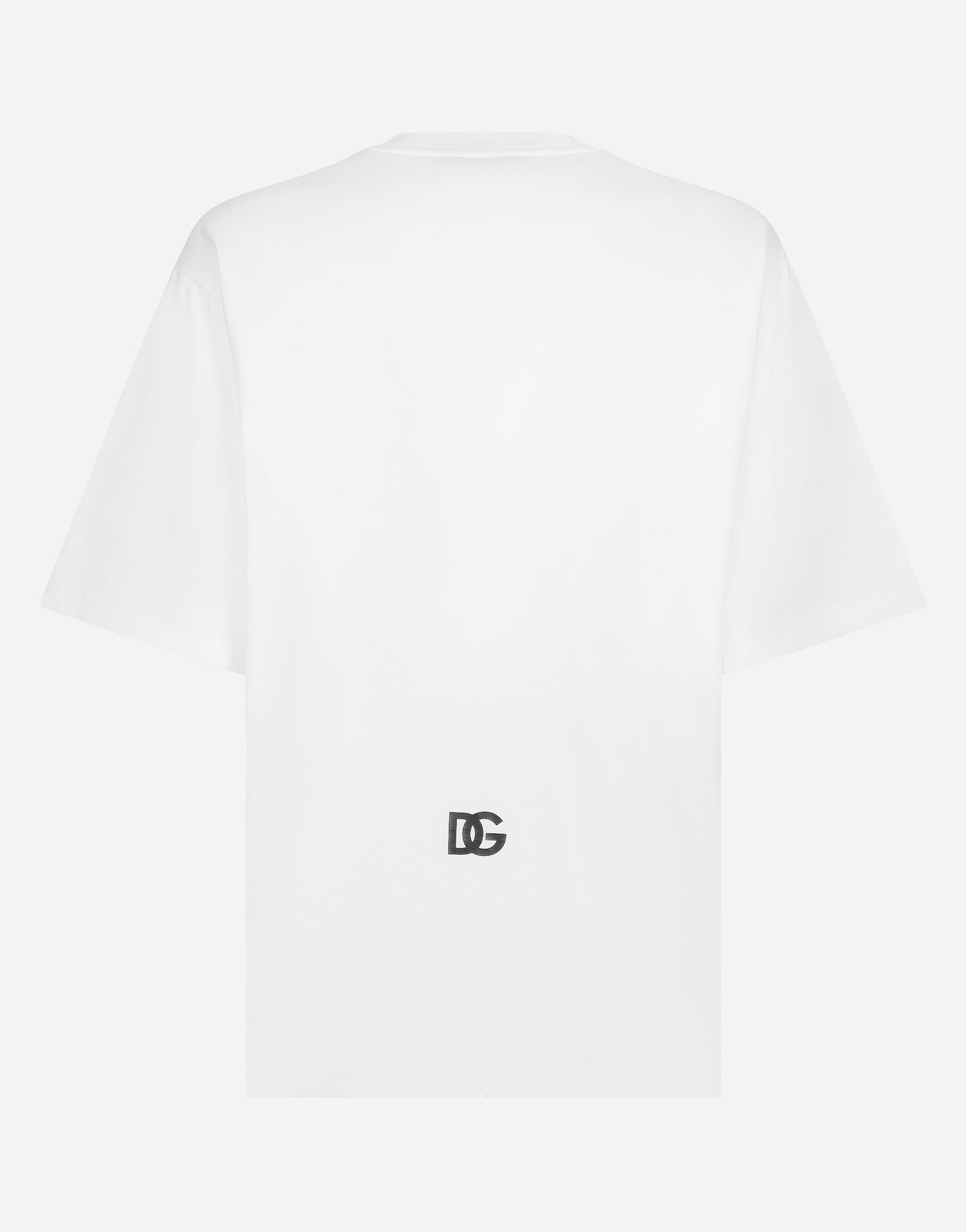 Short-sleeved T-shirt with DG logo print