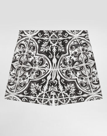 Dolce & Gabbana Majolica-print canvas medium boxer shorts Multicolor L4J818ON01D