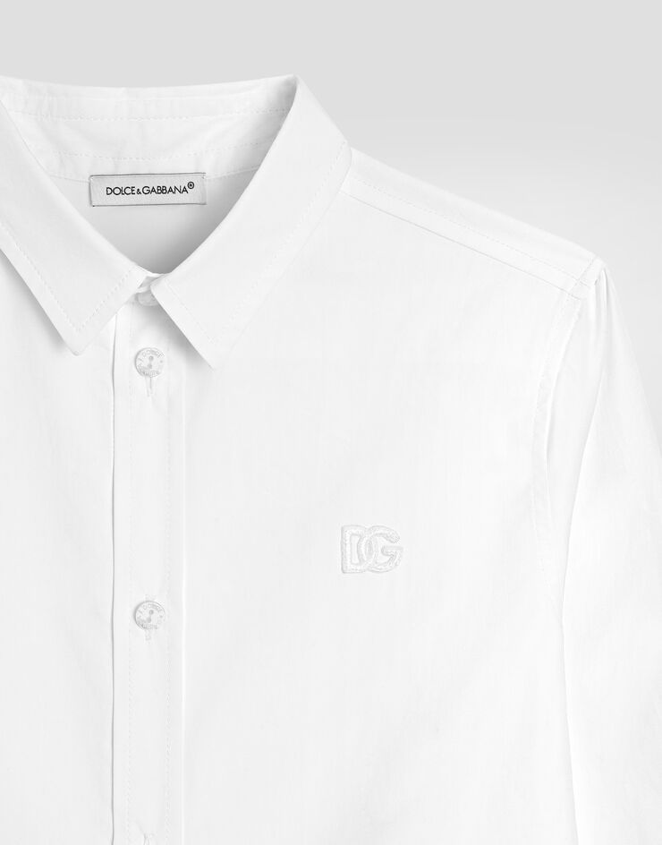 Dolce & Gabbana Extra fine cotton shirt White L43S23FU5WJ