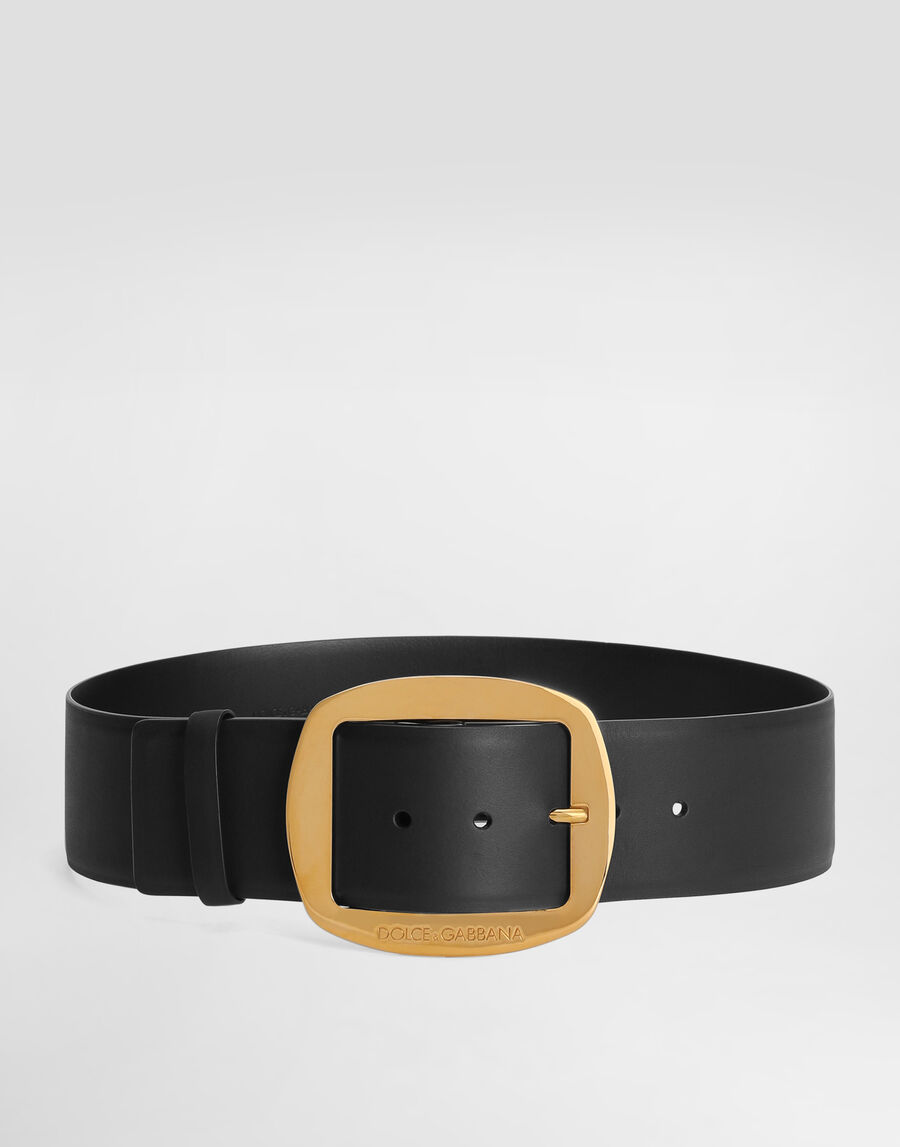 Calfskin belt