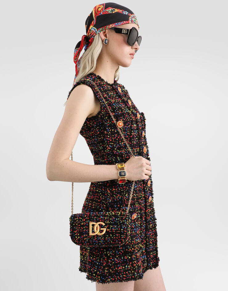 Dolce & Gabbana 3.5 handbag in boucl Dolce & Gabbana 3.5 handbag in boucl Multicolor BB7836A0716