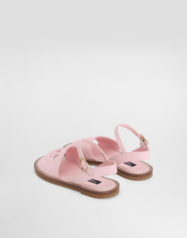 Dolce & Gabbana Calfskin sandals Pink D11308A1223