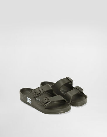 Dolce & Gabbana Slippers in eva Green DD0324A5103