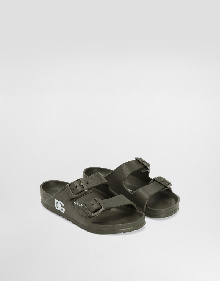 Dolce & Gabbana Slippers in eva Green DD0324A5103