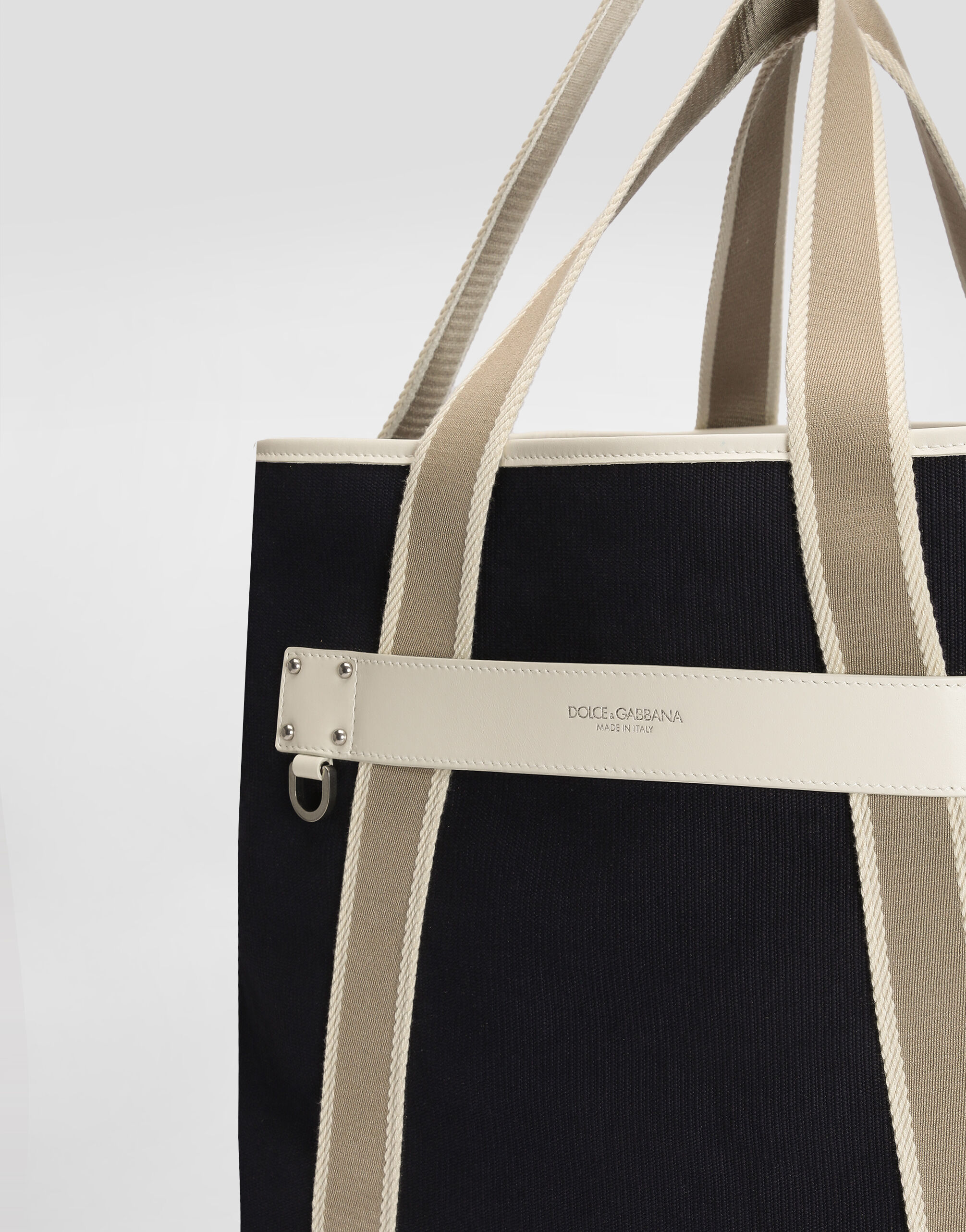 Multicolorのメンズ Essenza canvas shopping bag | Dolce&Gabbana®
