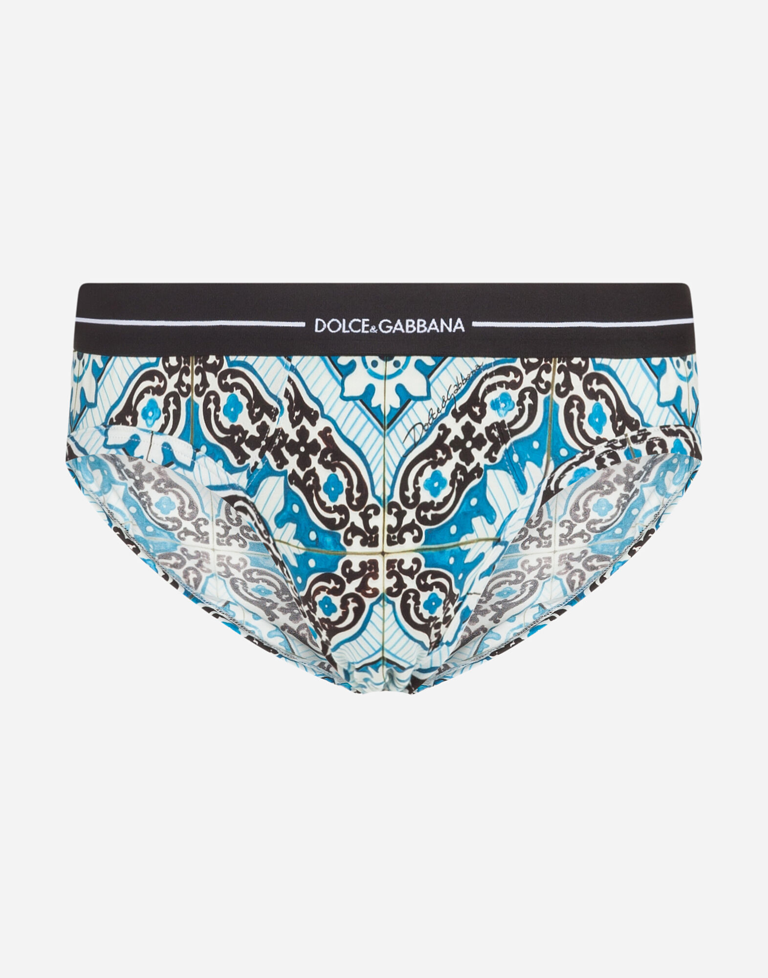【関税＆送料込み】Dolce & Gabbana Underwears DOLCE & GABBANA Underwear White Cotton Stretch Regular Boxer