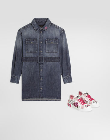 Dolce & Gabbana Denim dress Blue L53DL9LDE01