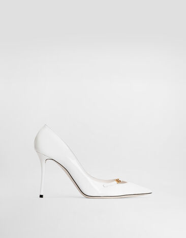 Dolce & Gabbana Patent leather pumps White CD2004A1471