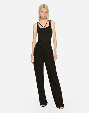 Dolce&Gabbana Flared denim jeans Multicolor FTCGNDG8JW1