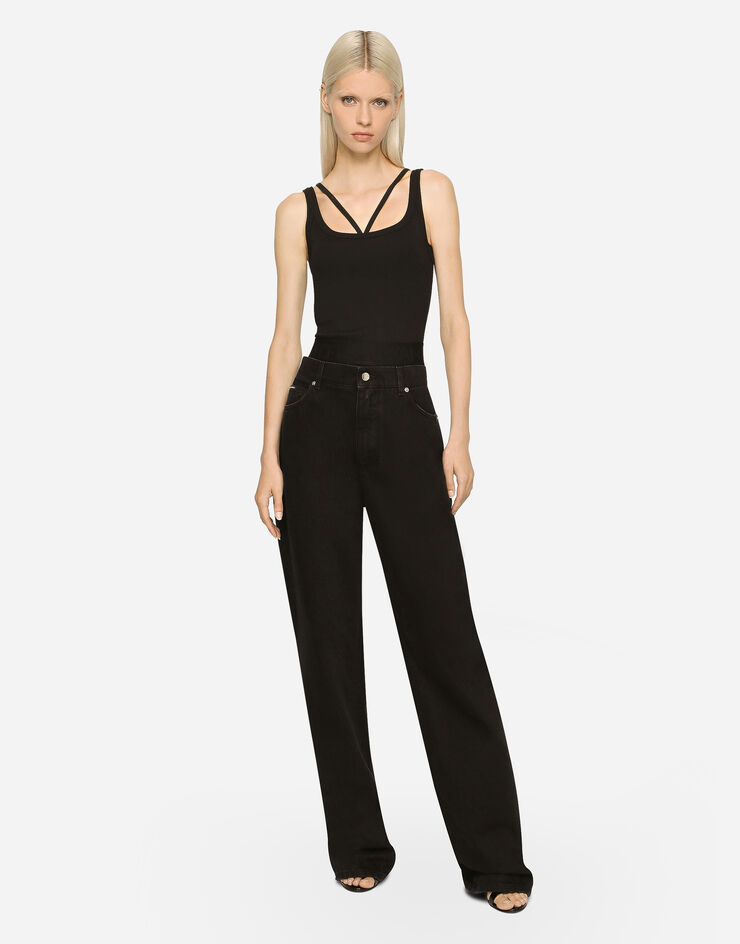 Dolce&Gabbana Flared denim jeans Multicolor FTCGNDG8JW1