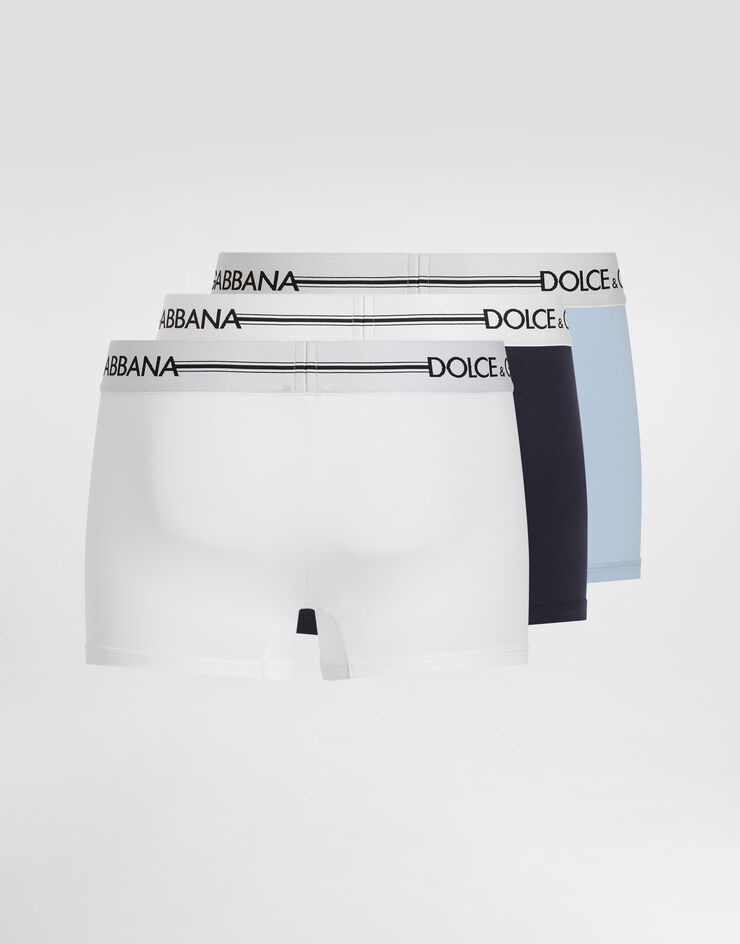 Dolce & Gabbana Stretch cotton boxers 3-pack Multicolor M9A33JON082