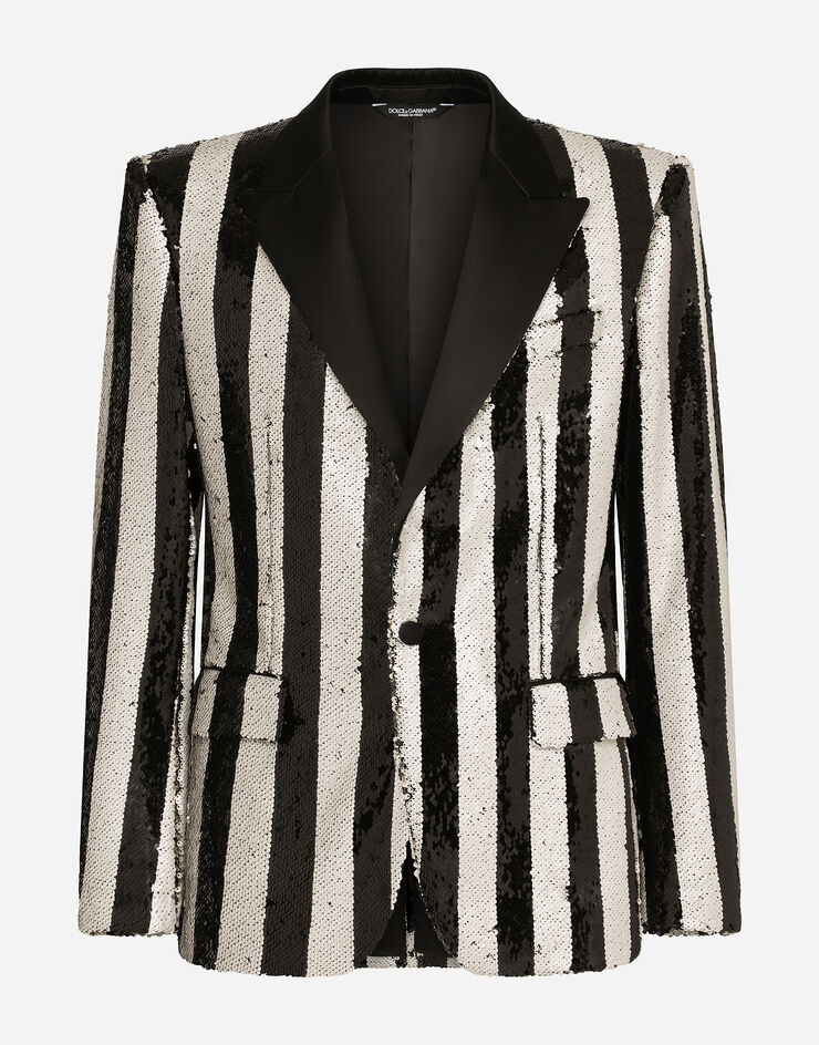 Dolce & Gabbana Sequined Sicilia-fit jacket Multicolor G2SM5THLMZQ