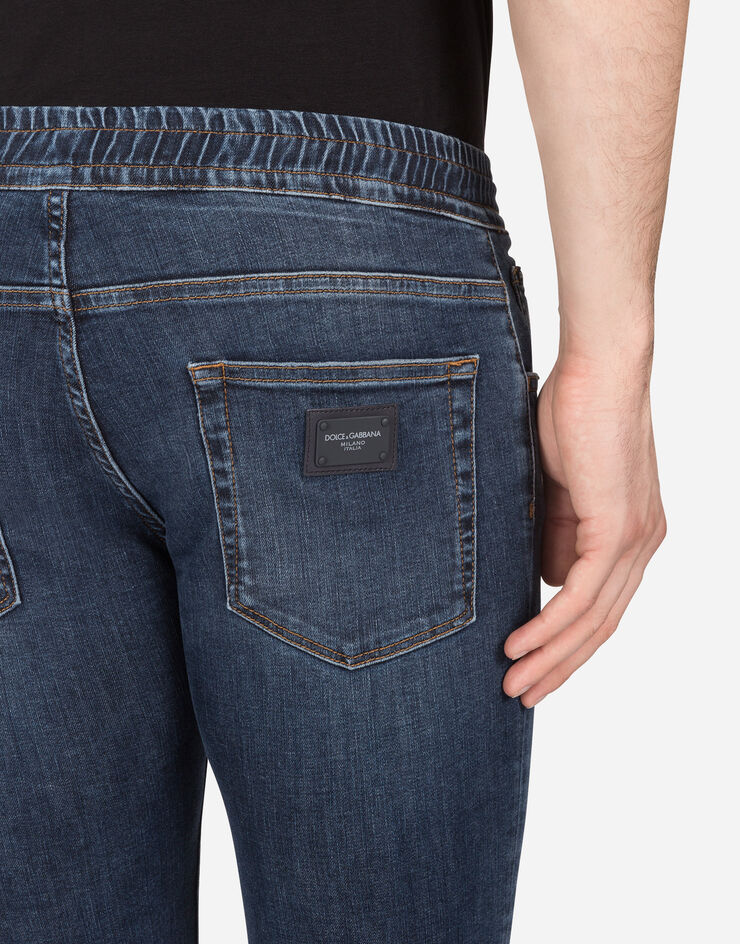 Dolce & Gabbana Stretch jogging jeans BLAU GW03LDG8CB9