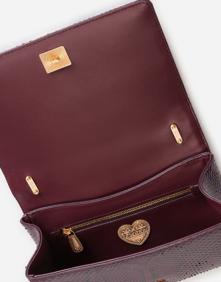 Dolce & Gabbana Medium jacquard ramage Devotion bag Dolce & Gabbana Medium jacquard ramage Devotion bag MULTICOLOR BB6652A2U78