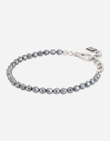 Dolce & Gabbana Choker with pearls Silver WNN7P1W1111