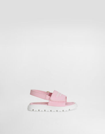 Dolce & Gabbana Sandals with Dolce&Gabbana logo Blue DL0085A4434