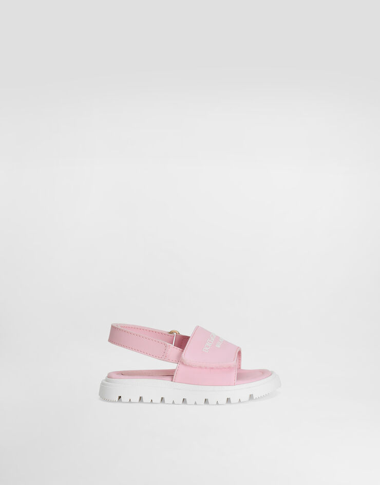 Dolce & Gabbana Sandals with Dolce&Gabbana logo Pink DN0215AR327