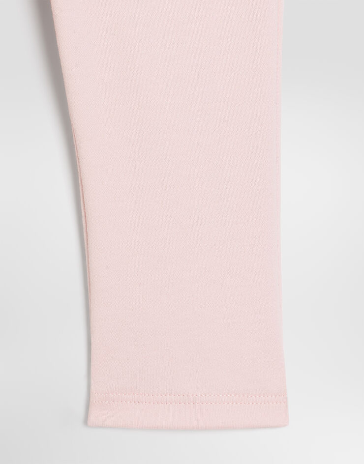 Dolce & Gabbana Leggings en interlock con logo  L1JPLUG7P8P