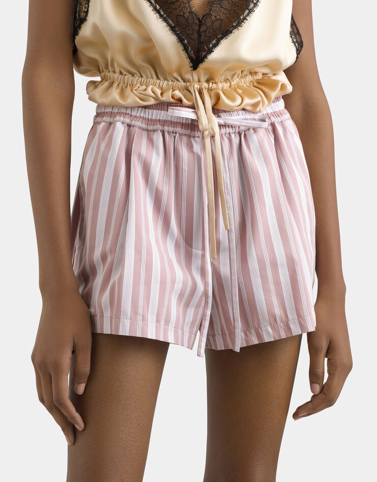 Dolce & Gabbana Bermudashorts in Streifenoptik Multicolor FTDMCTFBMF7