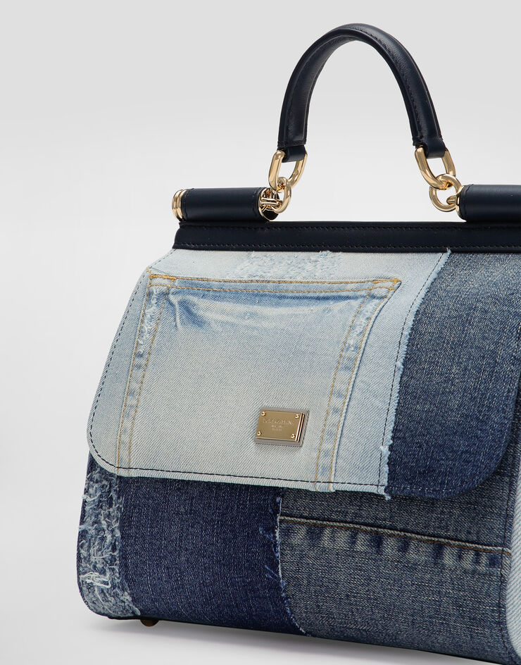 Dolce & Gabbana Large Sicily handbag Denim BB6002AO621