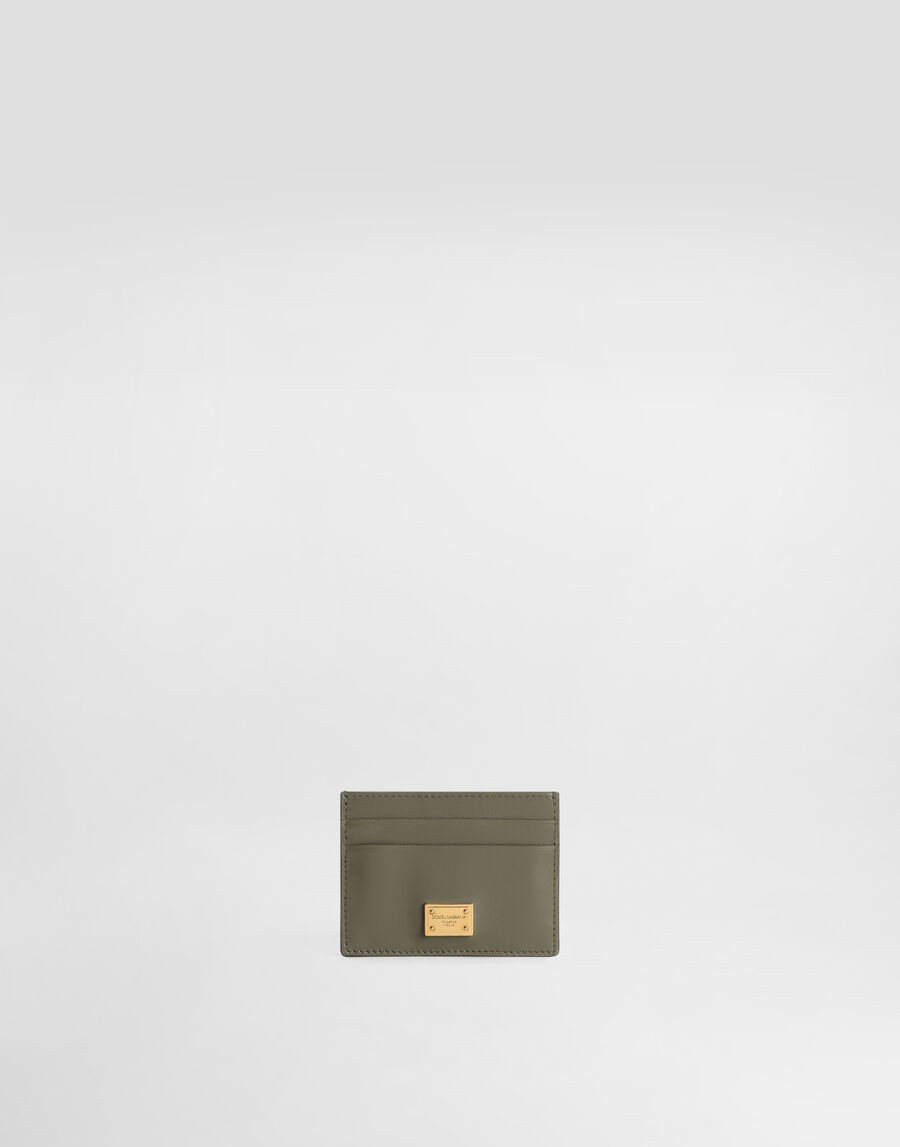 Plongé calfskin card holder