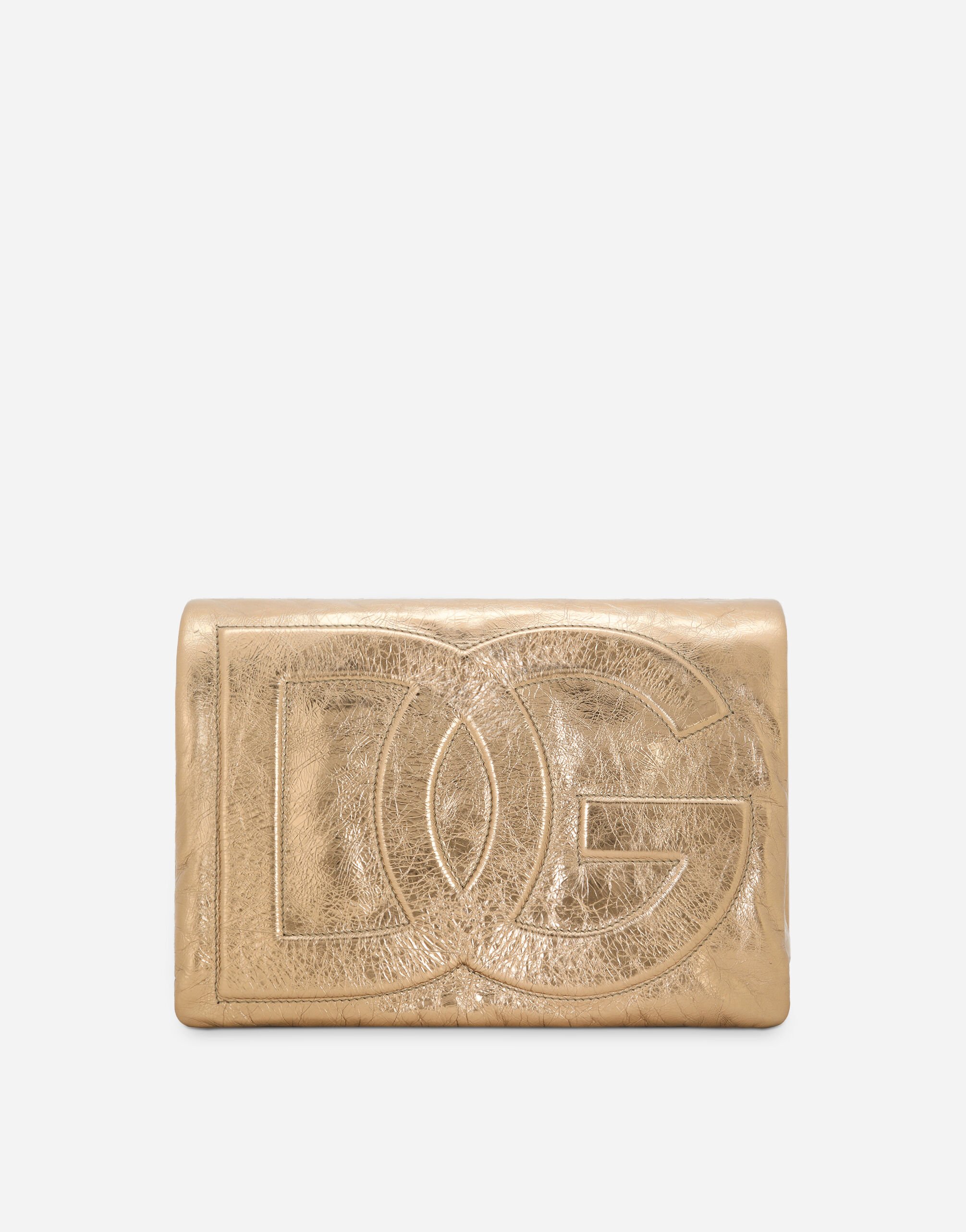 Dolce&Gabbana Soft DG Logo Bag crossbody bag female Gold