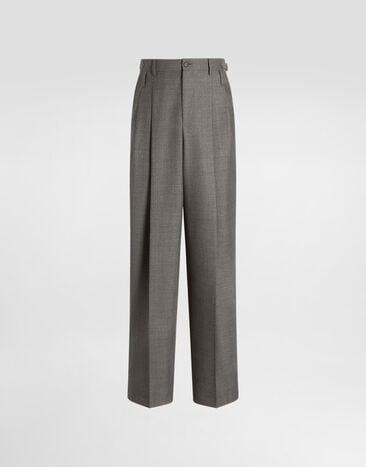 Dolce & Gabbana Virgin wool trousers Dolce & Gabbana Virgin wool trousers Multicolor GP15WTHU2CS