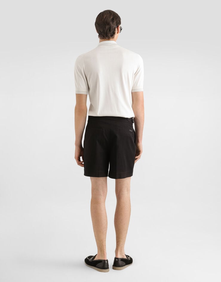 Dolce & Gabbana Silk polo shirt Dolce & Gabbana Silk polo shirt White GXZ02TJBSOI