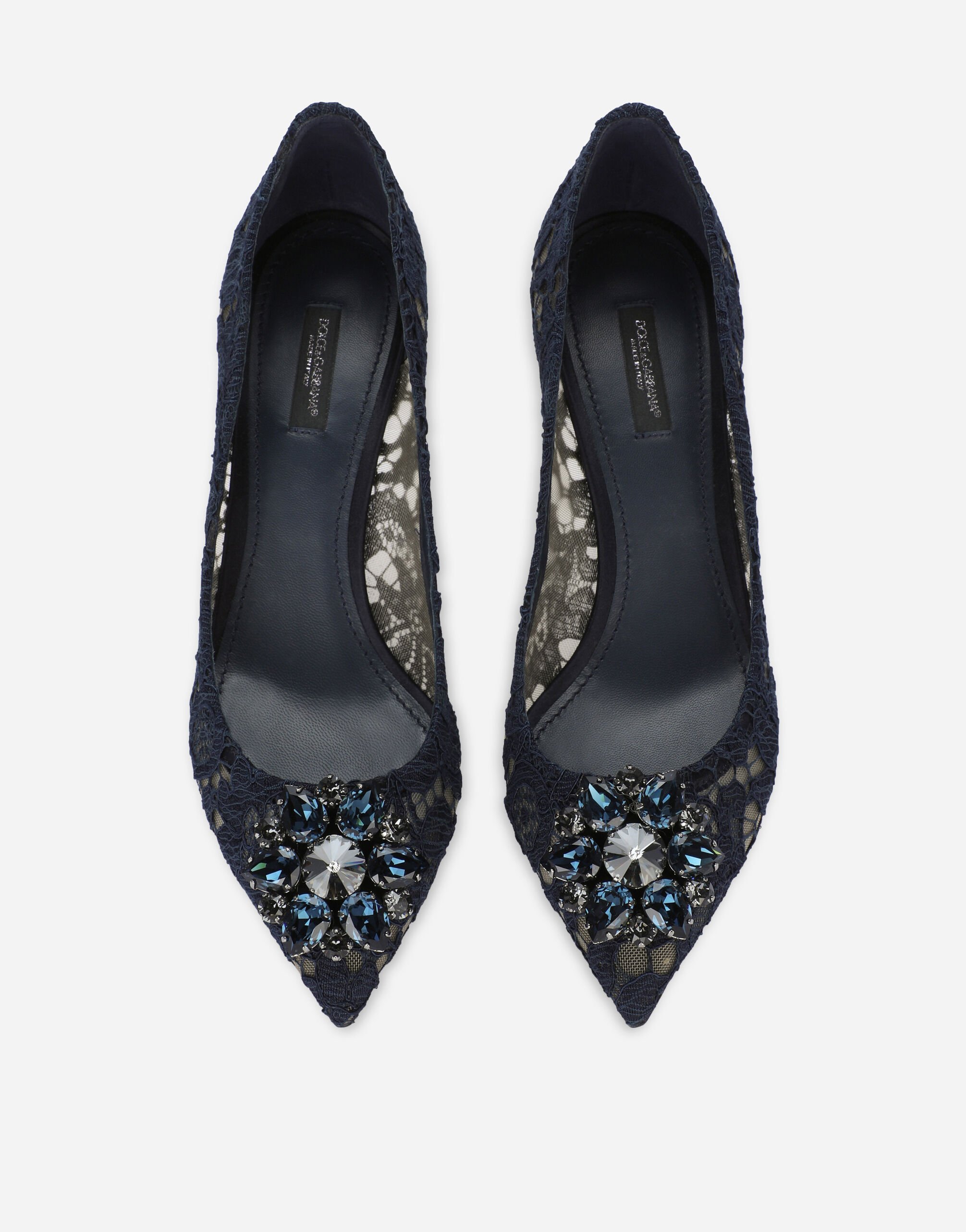 Dolce gabbana best sale lace heels