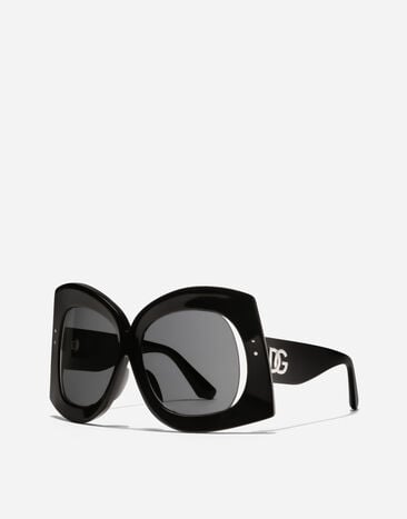 Dolce & Gabbana DG Crossed Sunglasses Black VG4531VP187