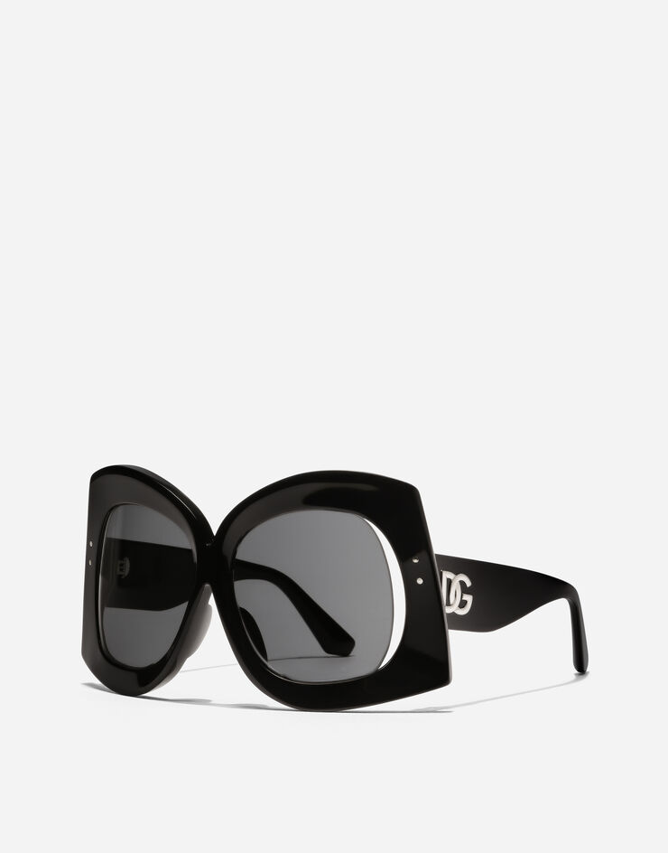 Dolce & Gabbana DG Crossed Sunglasses Black VG4531VP187