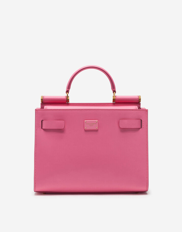 Dolce & Gabbana Small calfskin Sicily 62 bag ROSA BB6836B5671